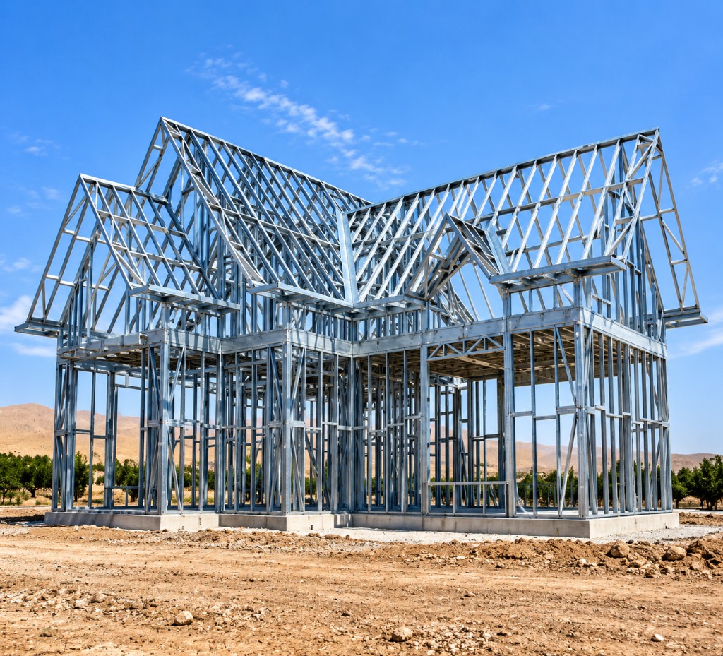 Light gauge steel structural framing